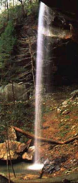Ywahoo Falls - site of the 1810 Massacre of Children